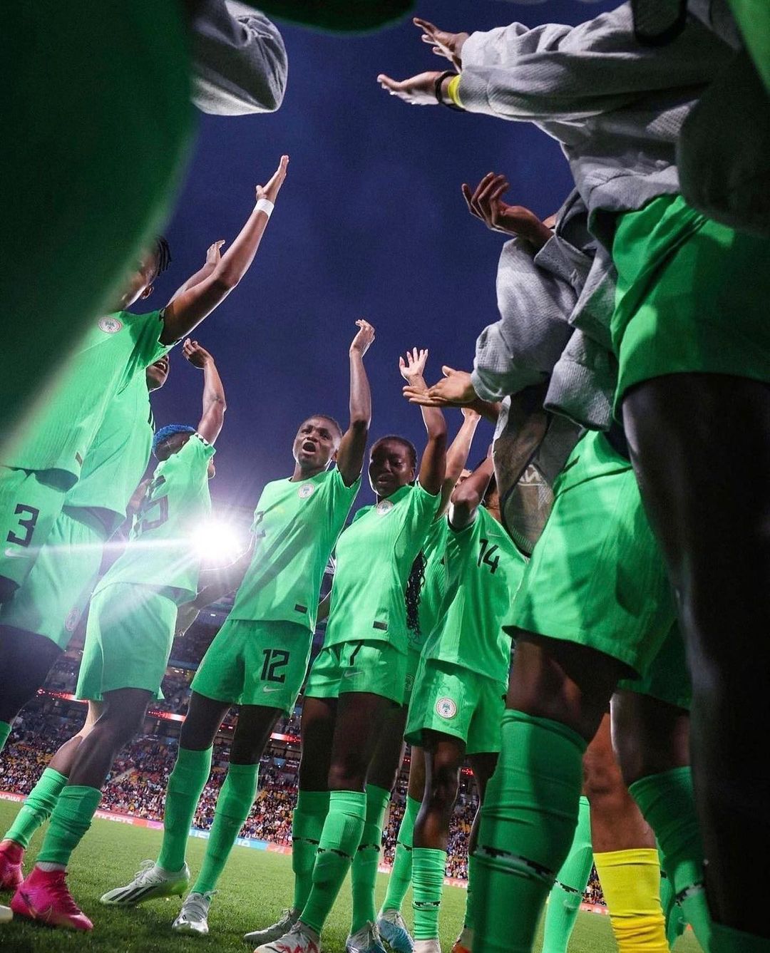 LLALookout The Nigerian Super Falcons are urging the Nigerian