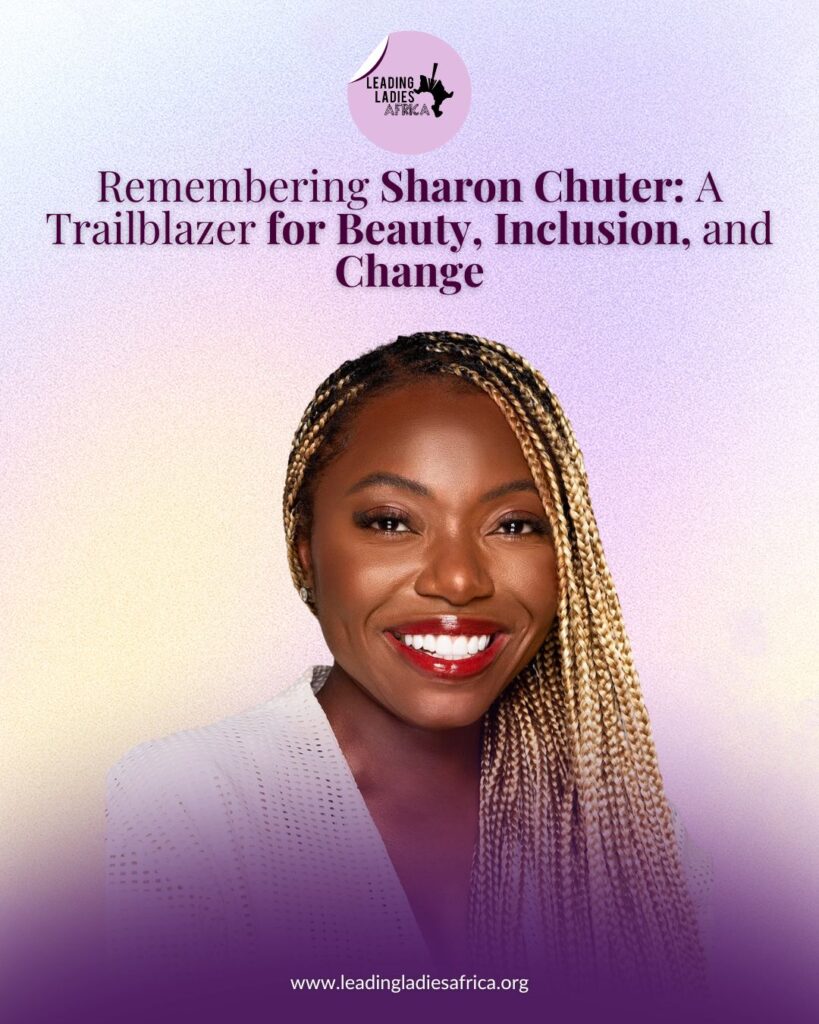 Remembering Sharon Chuter: A Trailblazer for Beauty, Inclusion, and Change Remembering Sharon Chuter: A Trailblazer for Beauty, Inclusion, and Change